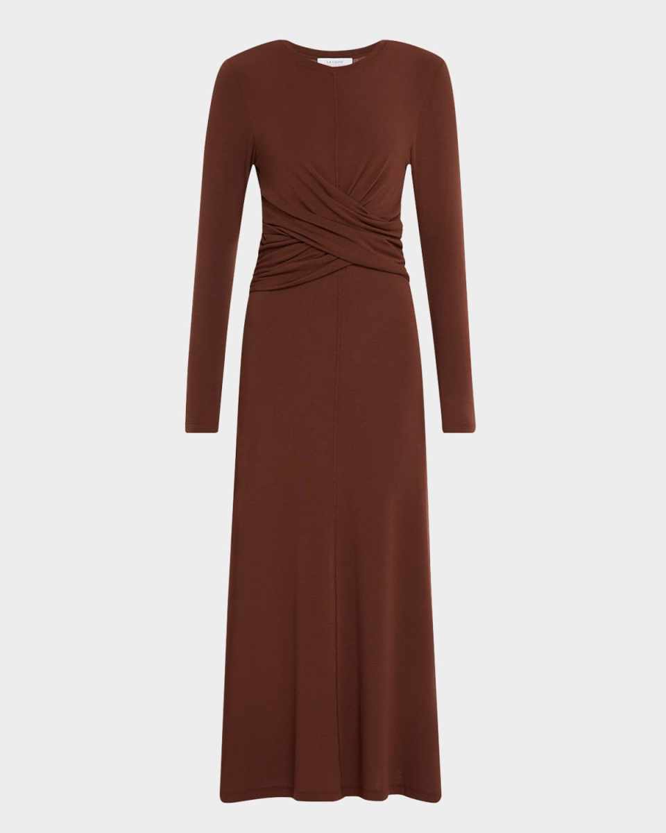 Twist Jersey Maxi Dress